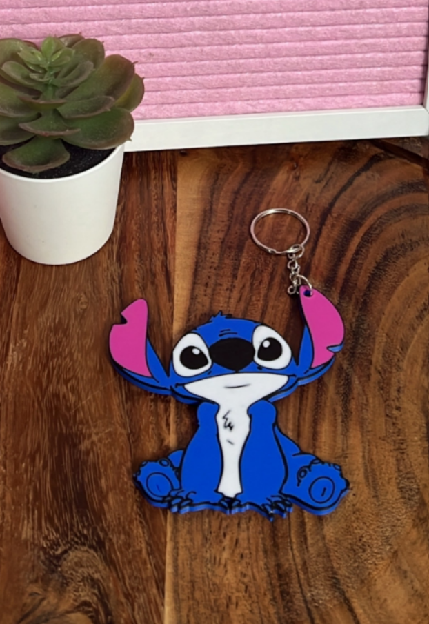  Yeni  Stitch Anahtarlık ve Çanta Süsü - Mavi En Yakın Arkadaş Kombini Stitch Anahtarlık ve Çanta Süsü - Mavi En Yakın Arkadaş Kombini